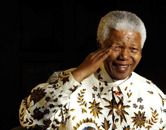 南非国父、前总统、反种族隔离斗士纳尔逊-曼德拉
