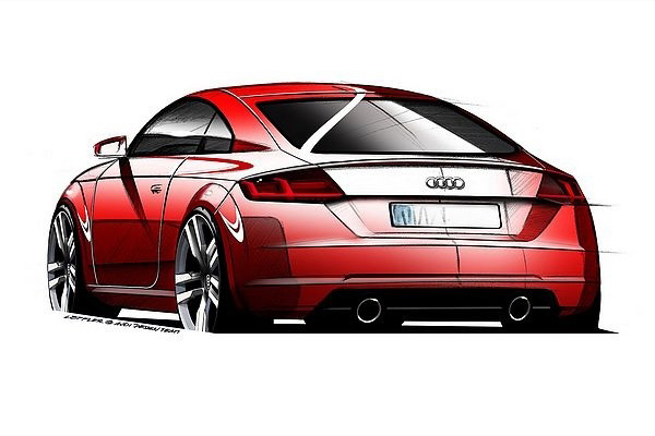 奥迪公布第三代Audi TT 新车预览厂图