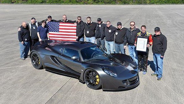 Hennessey Venom GT 跑出435.31公里极速