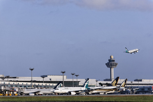 新加坡樟宜机场2013年客流量突破5300万