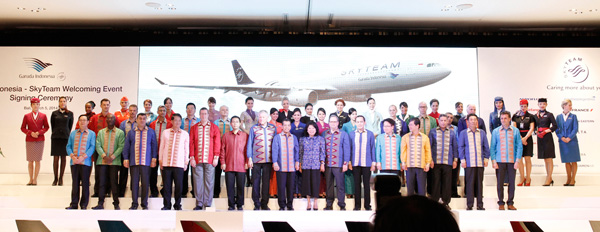 印尼鹰航正式加入天合联盟 成为第20个成员