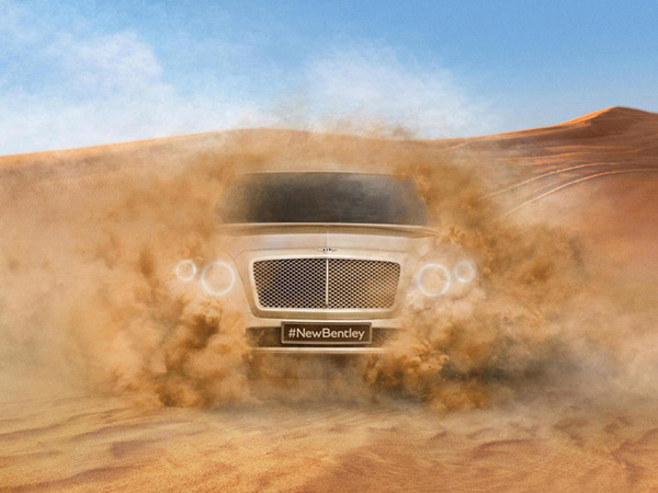 Bentley 宾利公布旗下SUV首张官方照片