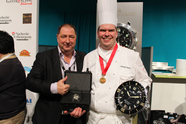 Blancpain 加盟瑞士2014博古斯烹饪大赛