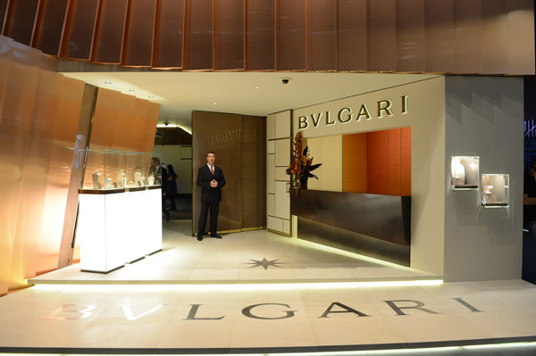 BVLGARI 宝格丽2014巴塞尔钟表展全新展厅