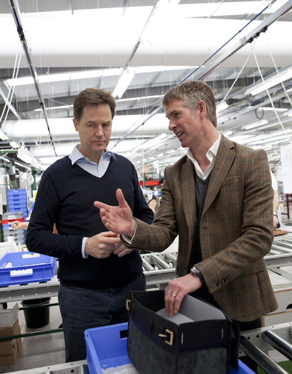 英国副首相揭幕Mulberry英国第二间工厂