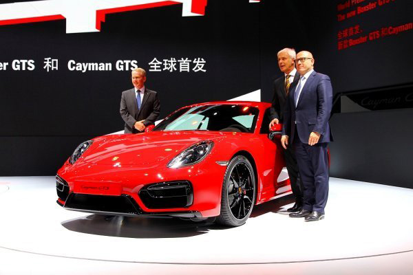 Boxster GTS 和 Cayman GTS 在北京首发