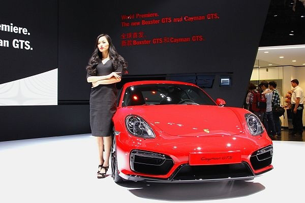 Porsche 保时捷2014北京车展众星云集