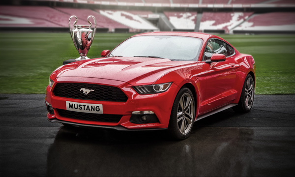 全新福特Mustang 赞助2014欧冠杯