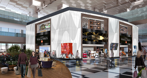 新加坡DFS樟宜机场免税店 首屈一指的购物体