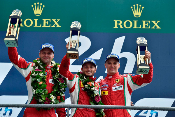 Ferrari 法拉利勒芒24小时耐力赛夺冠  