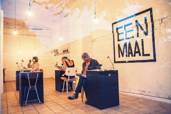 EENMAAL：全球第一家一个人就餐的餐厅