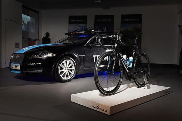 Jaguar 捷豹跨界设计天空车队环法自行车