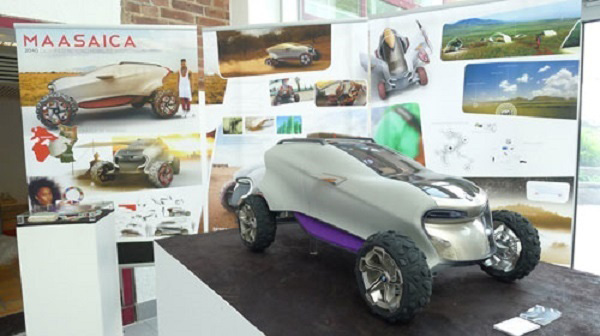 BMW 以3D打印技术打造Maasaica意见车