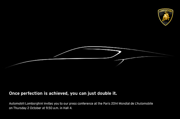 Lamborghini 预告巴黎车展发表新车型