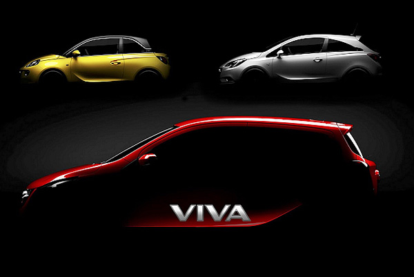Opel/Vauxhall 释出最新作品Viva讯息