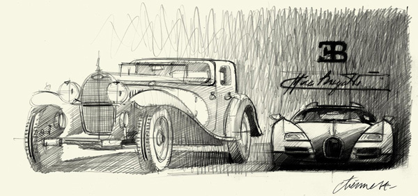 布加迪威龙传奇系列Ettore Bugatti 登场