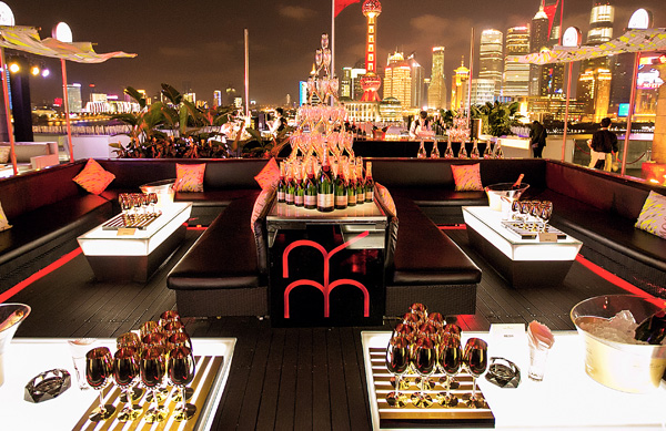 酩悦香槟魅力呈现2014上海劳力士大师赛派对