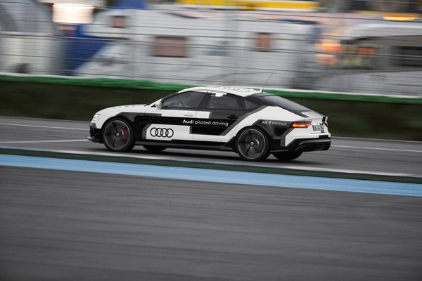 奥迪发布Audi RS7自动驾驶概念车
