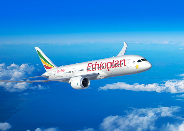 埃塞俄比亚航空接收第10架波音787梦想客机