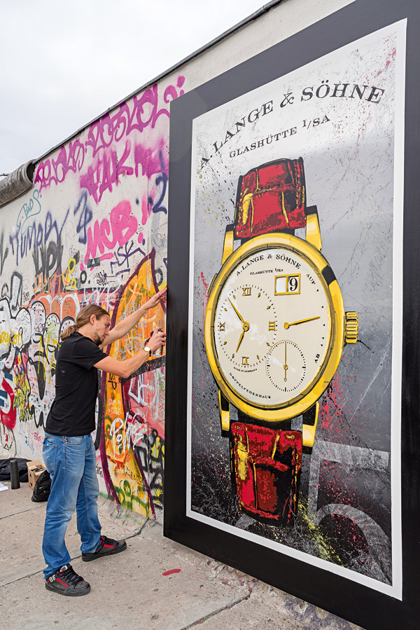 纪念柏林墙倒下 朗格组织精彩艺术创作活动