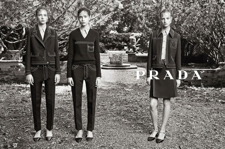 Prada 2015早春度假系列大片曝光