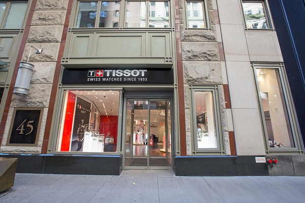 TISSOT 天梭表纽约第二间精品店开幕