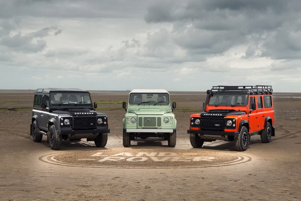 Land Rover 发表三款Defender最终版车型