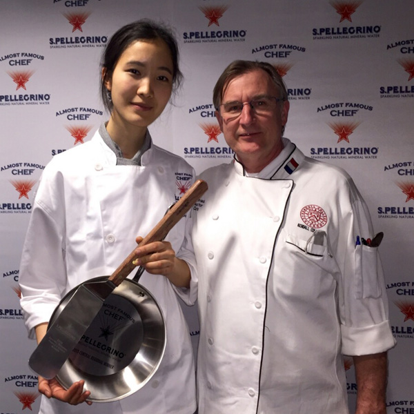 中国籍学生扬威圣沛黎洛「Almost Famous Chef」比赛