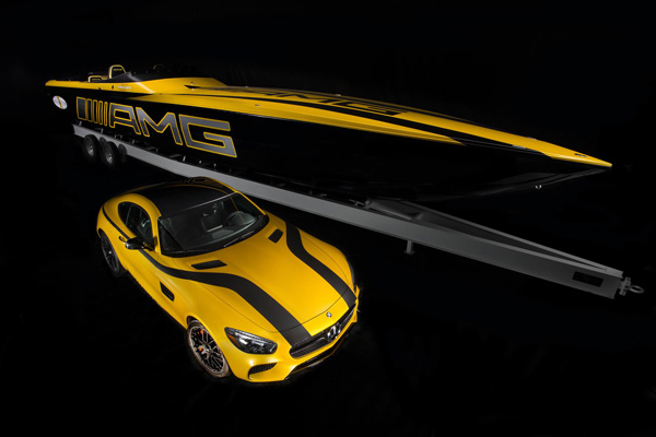 奔驰×Cigarette AMG GT S 概念快艇