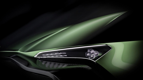 Aston Martin 发布Vulcan官方图片