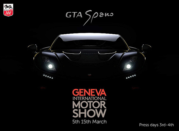 GTA 发布全新Spano预告图 日内瓦首发