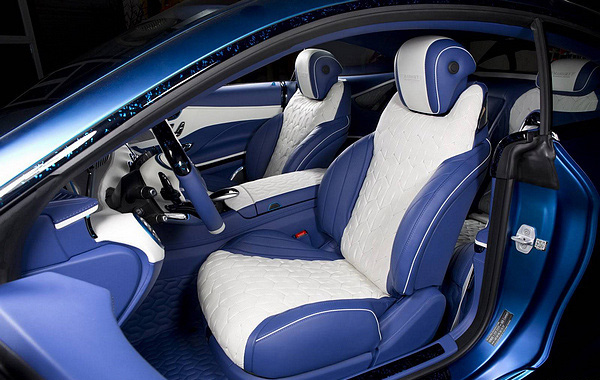 Mansory 推出S63 AMG Coupe蓝宝石改装