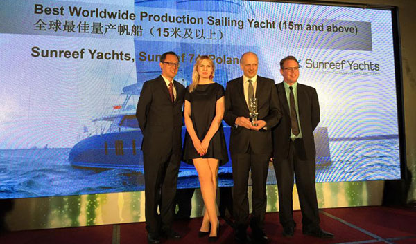 Sunreef 74 获得“全球最佳量产帆船”奖项