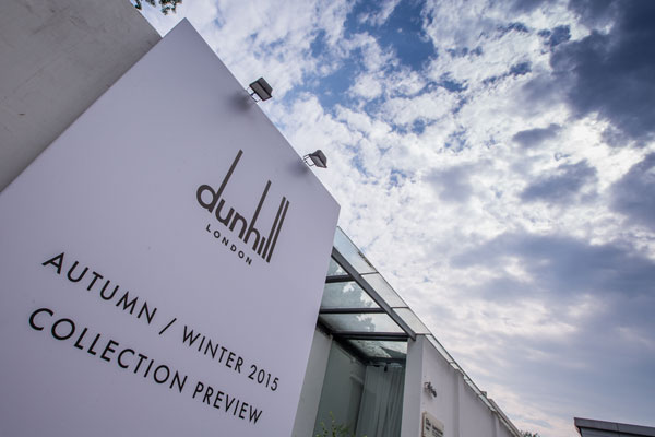 Dunhill 2015秋冬系列媒体预展