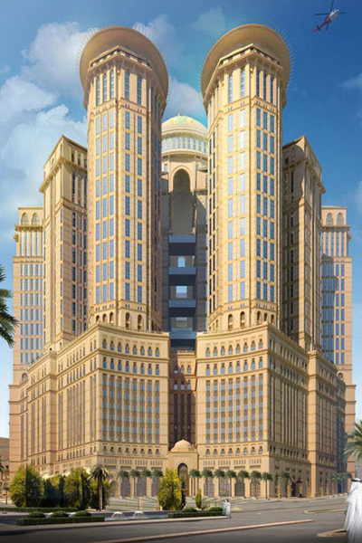 全球最大酒店Abraj Kudai将在圣城麦加崛起