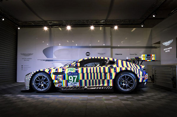 阿斯顿·马丁推出Vantage GTE艺术彩绘车型