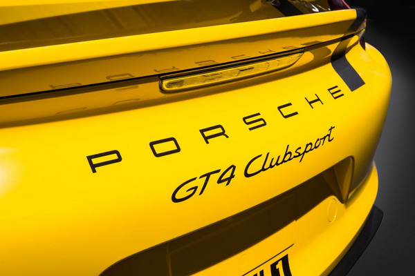 保时捷发布Cayman GT4 Clubsport 