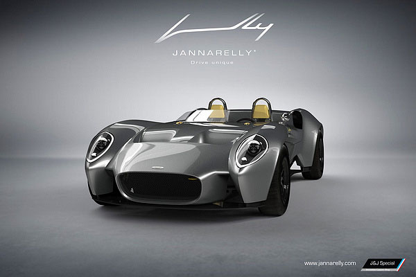 Jannarelly 推出Design-1复古敞篷跑车