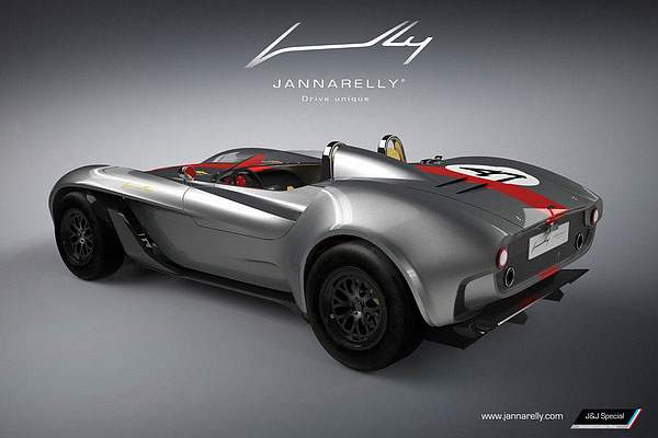 Jannarelly 推出Design-1复古敞篷跑车