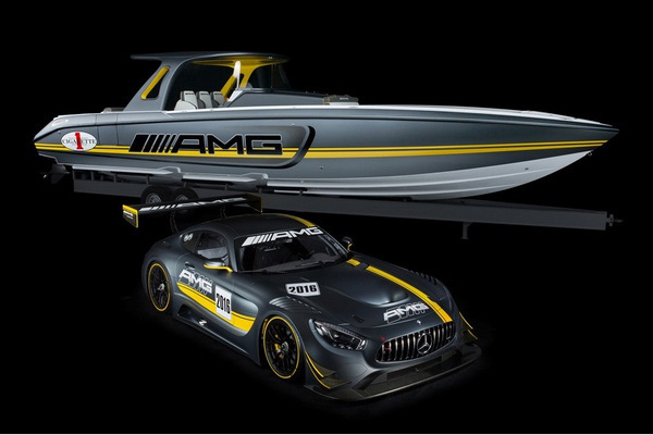 奔驰发布灵感来自AMG GT3赛车的动力艇