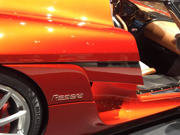 科尼塞克Regera量产版亮相日内瓦车展