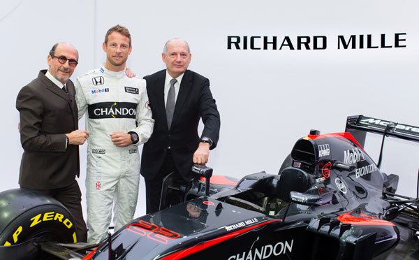 Richard Mille 宣布携手与迈凯轮-本田的十年合作