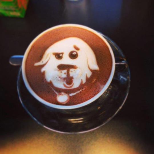 澳大利亚墨尔本“彩绘咖啡”成风潮