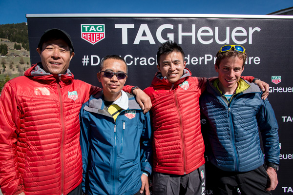 泰格豪雅携手中国国家滑雪登山队首次出征瑞士冰川巡逻滑雪登山赛