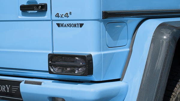 Mansory 全新奔驰G500 4x4² 碳纤改装版