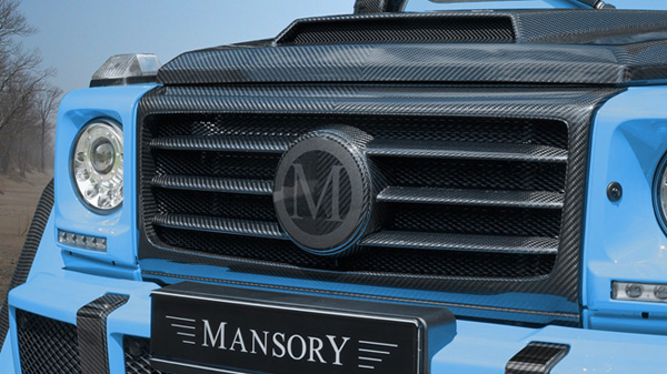 Mansory 全新奔驰G500 4x4² 碳纤改装版