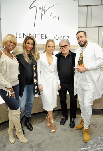 国际天后Jennifer Lopez及意国鞋王Giuseppe Zanotti于比弗利山庆祝推出首个合作设计系列
