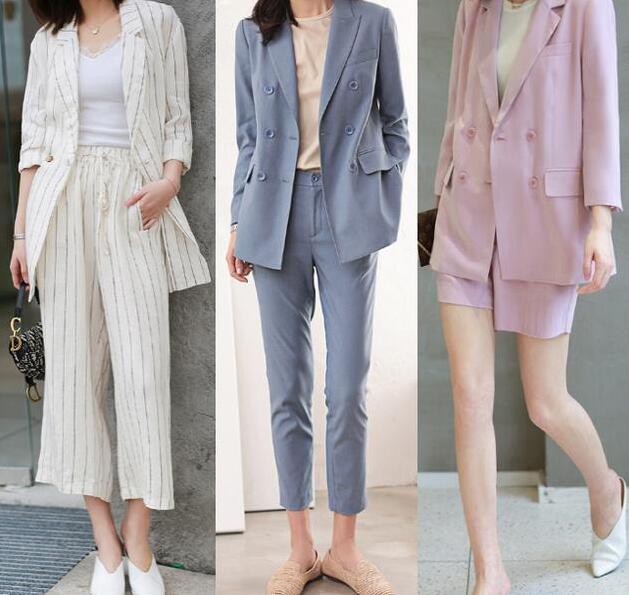 女款职业套装西装