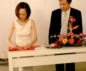 鲁豫签约代言欧林雅生态竹纺