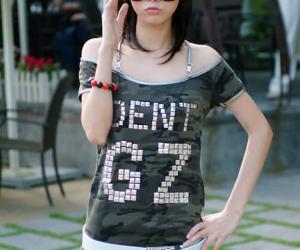 08夏季流行条纹墨镜